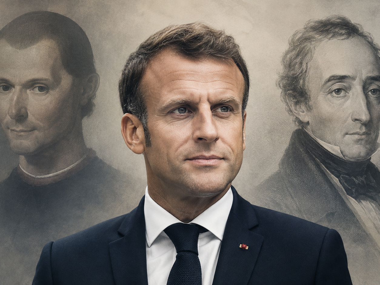 Les carnets apocryphes d’Emmanuel Macron Quatrième carnet : Machiavel et Saint-Simon, en même temps