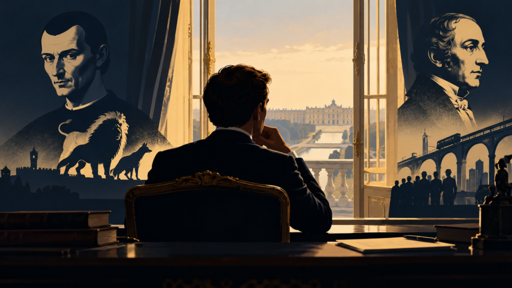 Les carnets apocryphes d’Emmanuel Macron - Quatrième carnet : Machiavel et Saint-Simon, en même temps