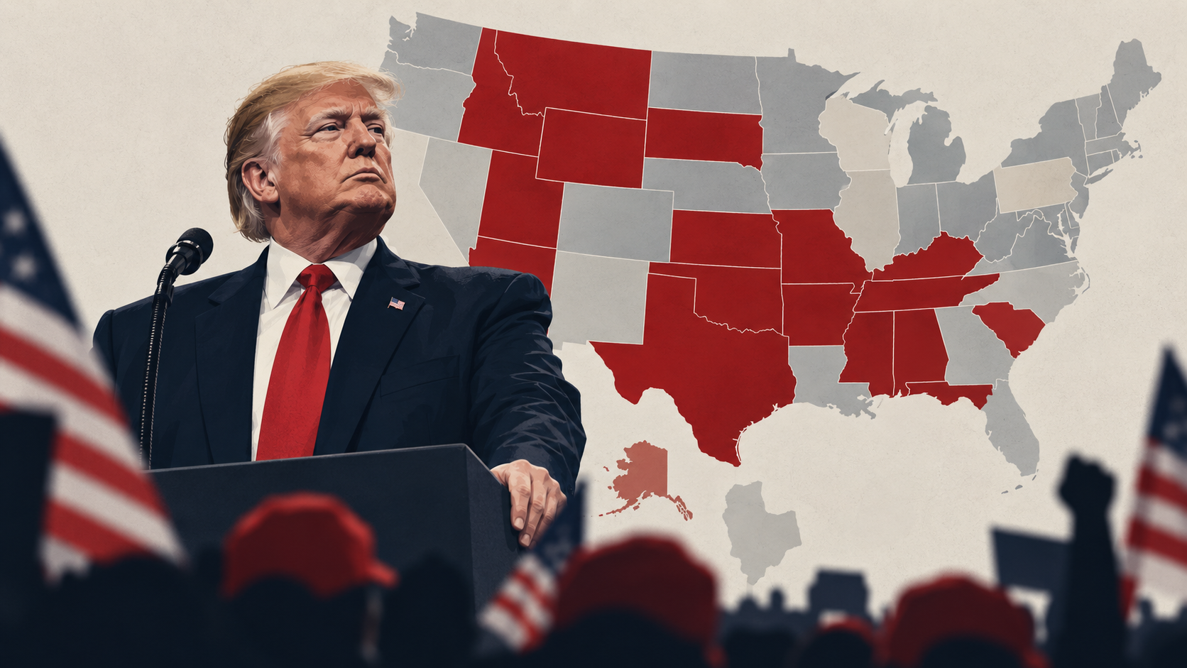 À un mois des midterms, pourquoi Trump fait-il campagne dans les États les plus à droite d’Amérique ?
