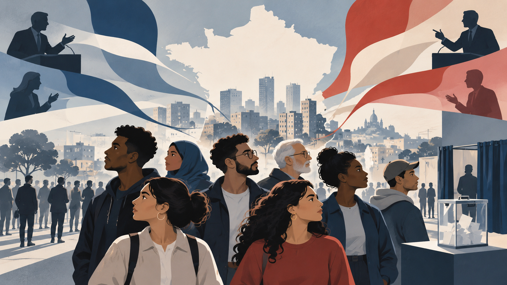 Présidentielles : la bataille pour la nouvelle France - Concurrence des récits d’appartenance et stratégie d’emprise de LFI