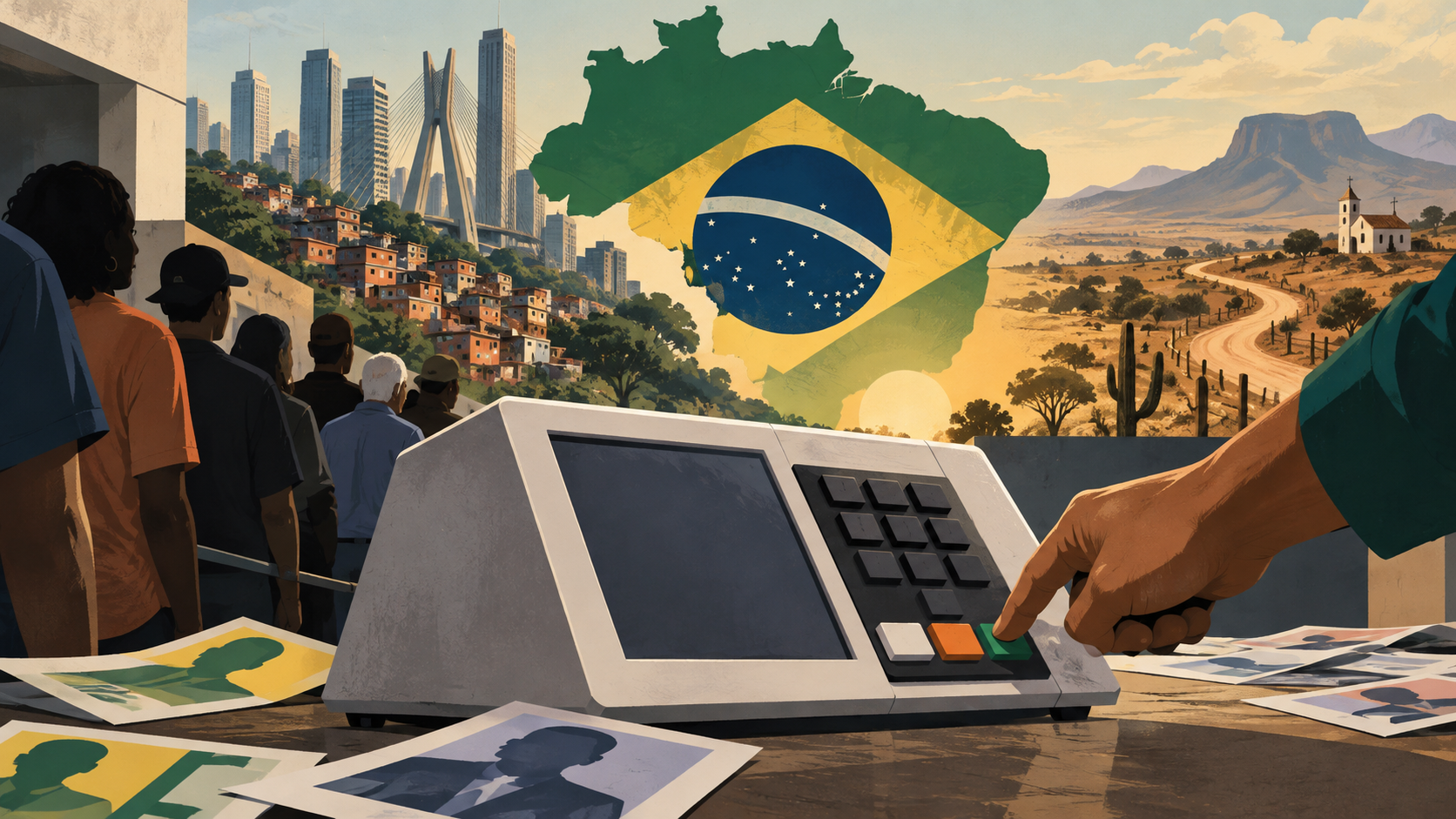 Fundji Benedict - Au Brésil, une présidentielle qui sent le feijão et la poudre